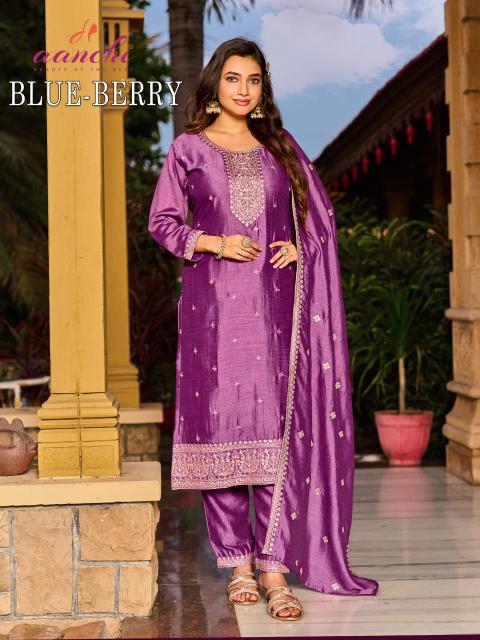 Aanchi blue berry wholesale dealers for kurti